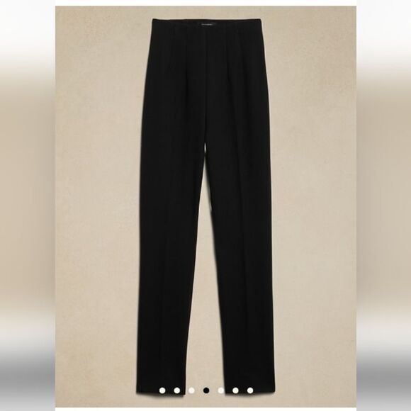 Banana Republic Black Skinny Ponte Pants size Medium NWOT style 605884 - Picture 4 of 6